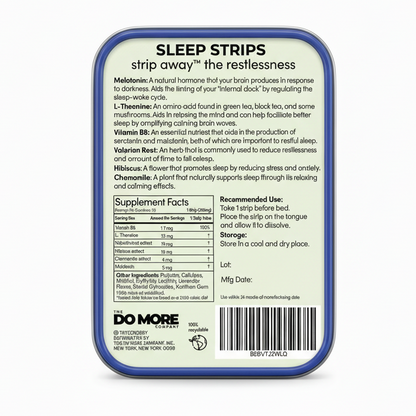 ingredientes de sleep strips