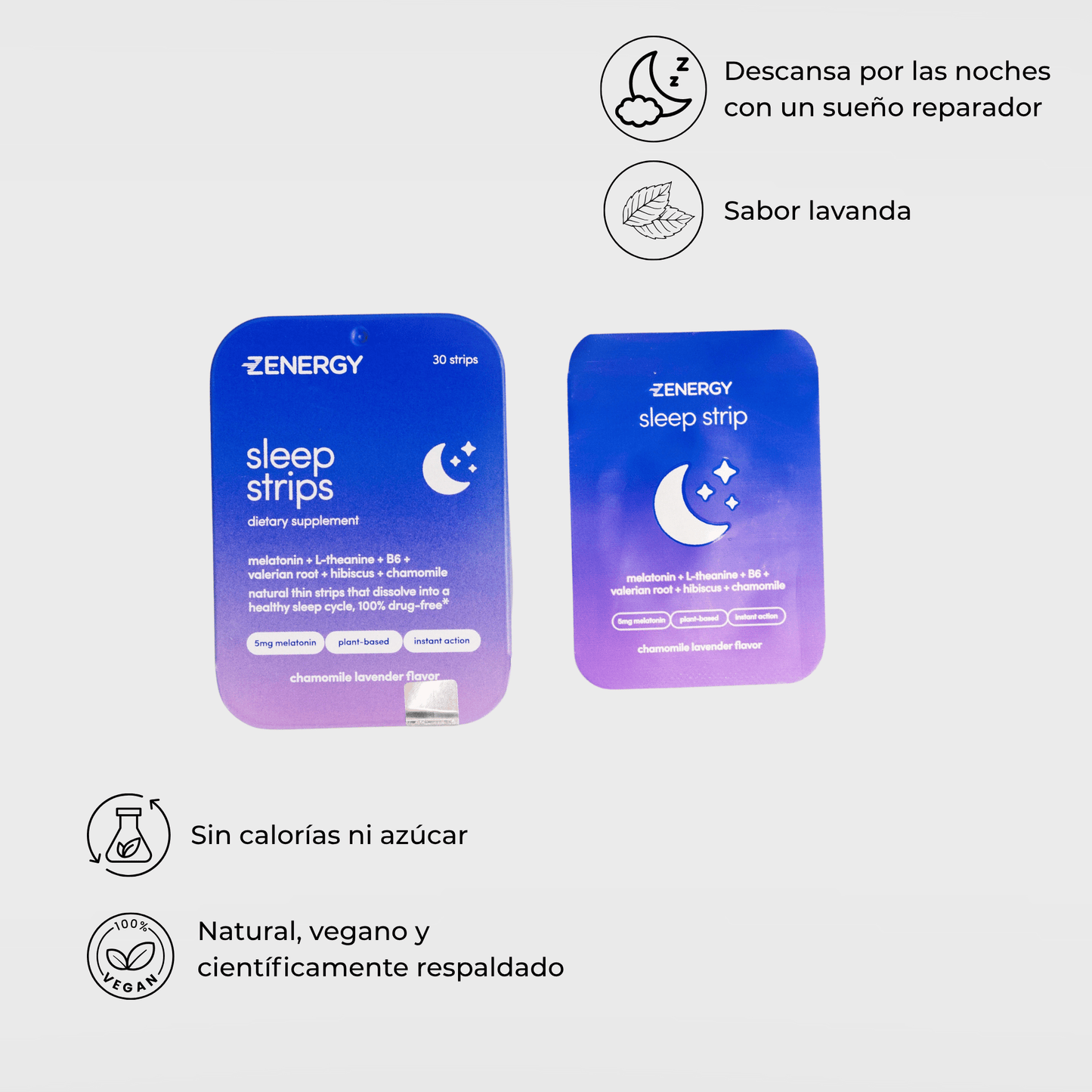 Sleep Strips - Empowermind Nootrópicos strips zenergy nootropicos premium vitaminas para el cerebro